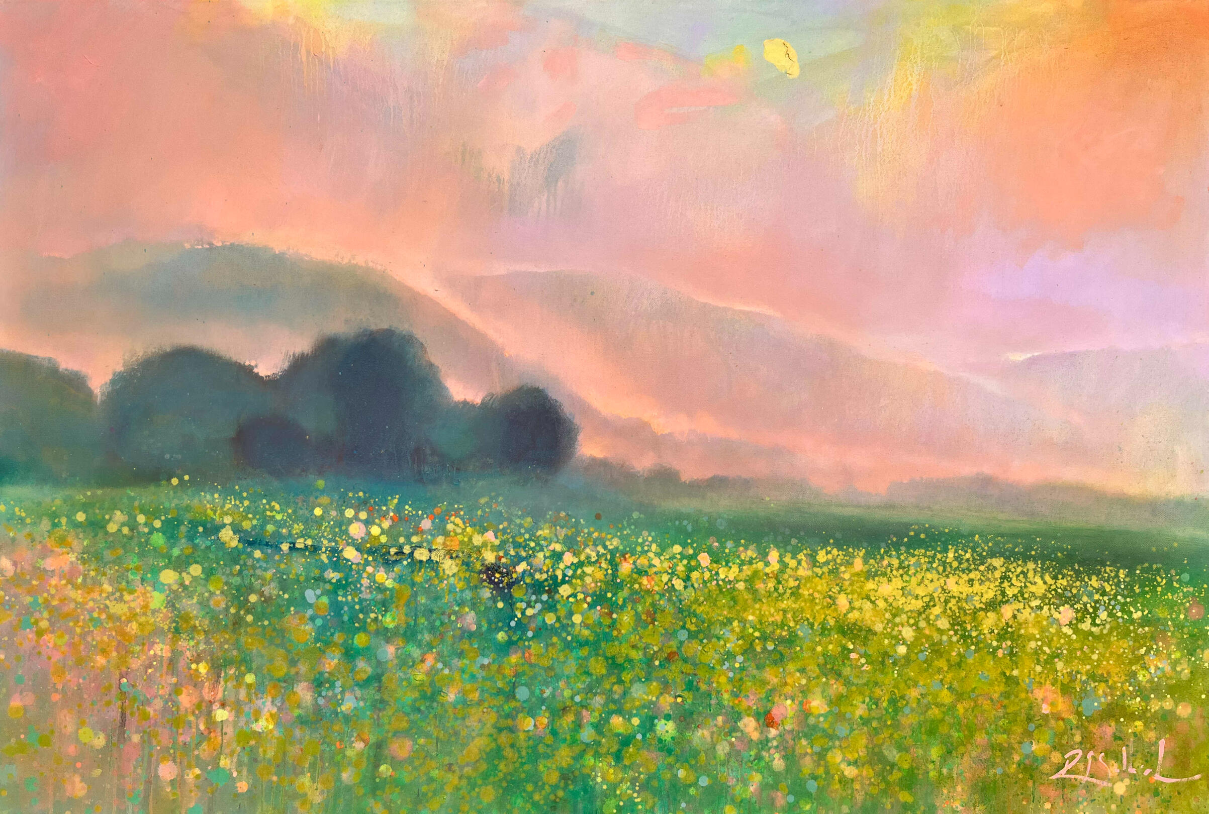 DUSK EMEK HA-ELLAH 1 80x120cm $1550